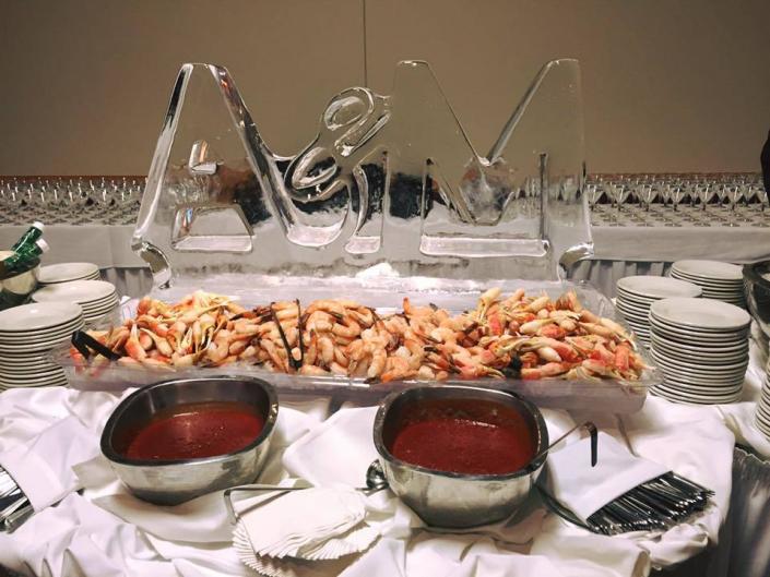 Seafood Bar for reception 